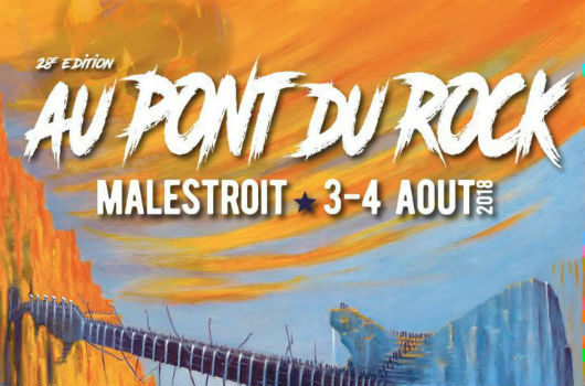 affiche pont du rock 2018