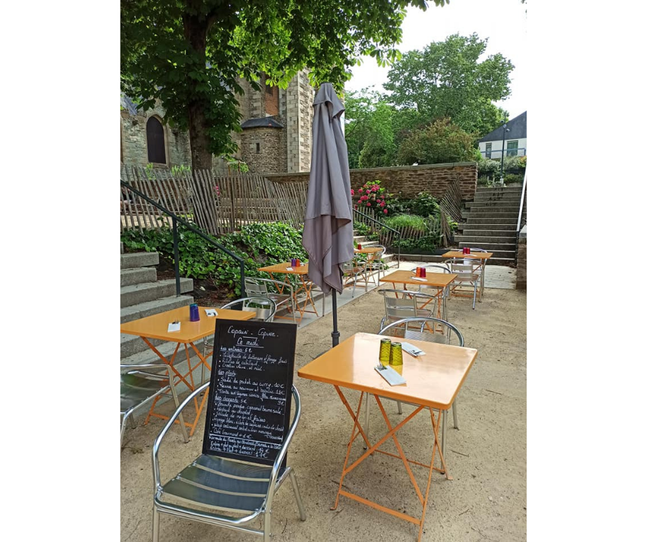 La terrasse du restaurant Copain Copine