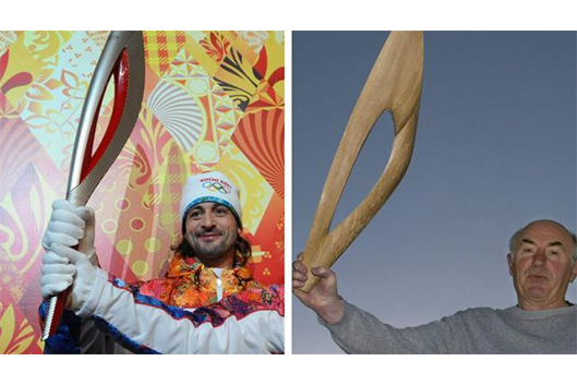 Flamme olympique JO Sotchi 2014
