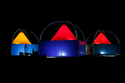 Les structures sur BurenCirque 