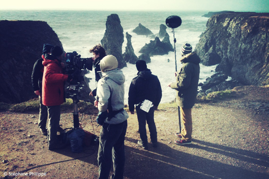 Tournage en Bretagne