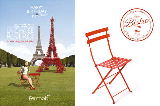 Bistro Fermob 125 ans