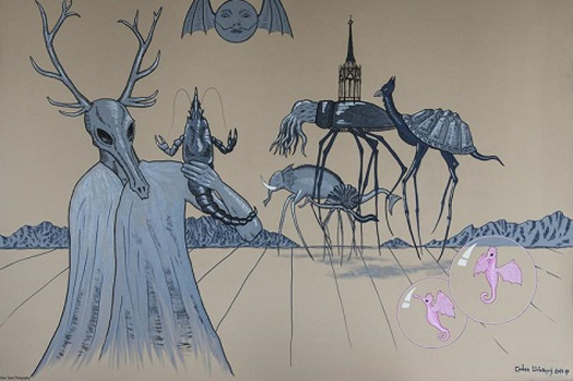 Dali fait le mur