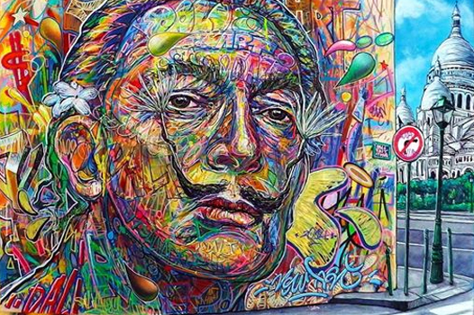Dali fait le mur