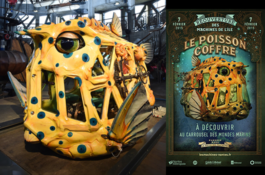 Poisson Coffre Machines de l'ile