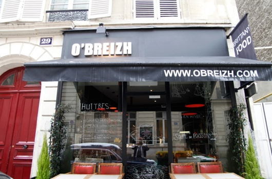 Restaurant O'Breizh à Paris