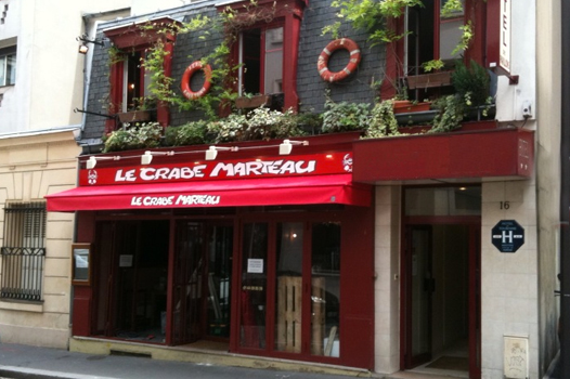 Restaurant Le Crabe Marteau à Paris
