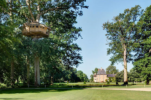 Week-end insolite dans une cabane dans les arbres en Bretagne