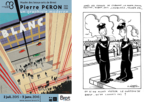 Pierre Péron, un graphiste moderne