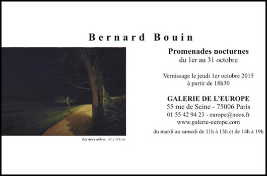 Benard Bouin Promenades nocturnes