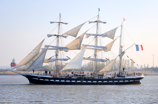 Le retour du Belem à Nantes pour juin 2016