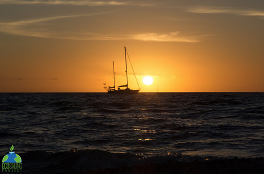 Ecosailing Project, le premier tour du monde en voilier à propulsion électrique