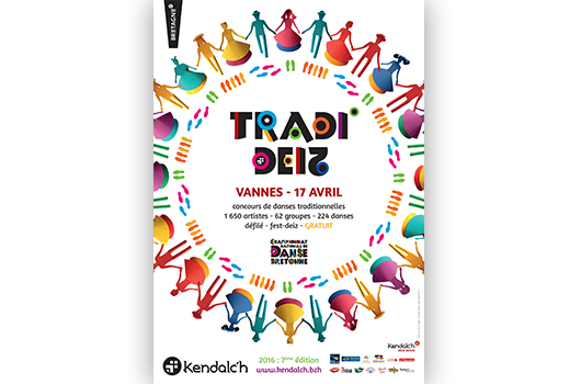 Tradi'Deiz, le plus grand rassemblement de danseurs en Bretagne