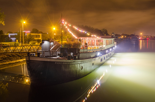 Le Piano Barge change de cap à Vannes