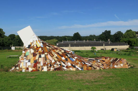 sculpture du domaine de kerguehennec