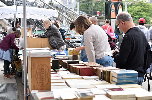 Le marché des bouquinistes - Atlantide