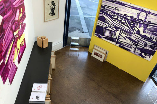 expositionWilliam Mackendree la navire a paris